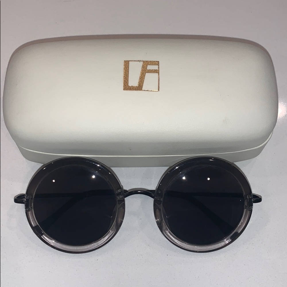 The Row x Linda Farrow Round Frame Sunglasses